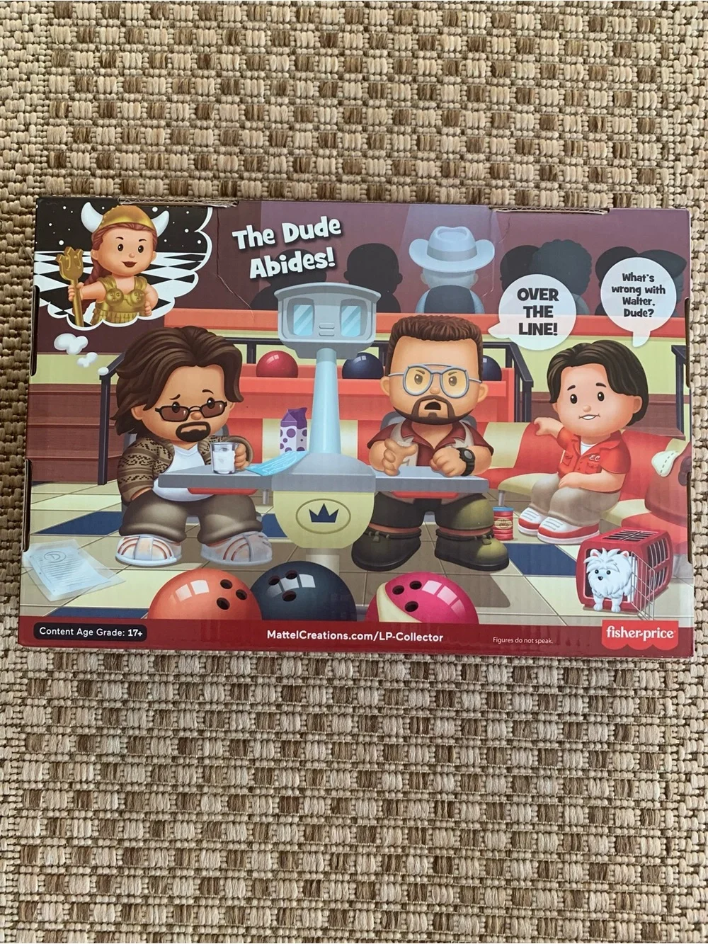 The Big Lebowski LittlePeople Collector Set - Mattel, Fisher Price NIB
